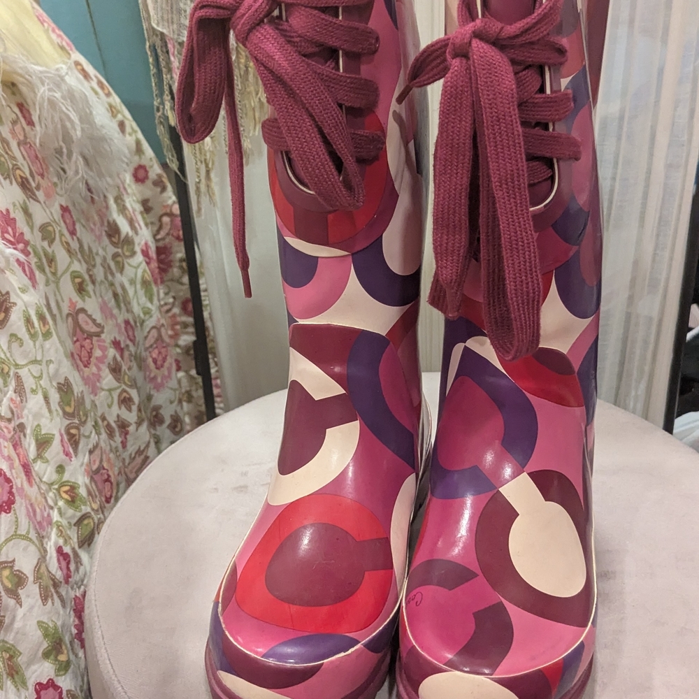 Women's COACH Boots - Periwinkle